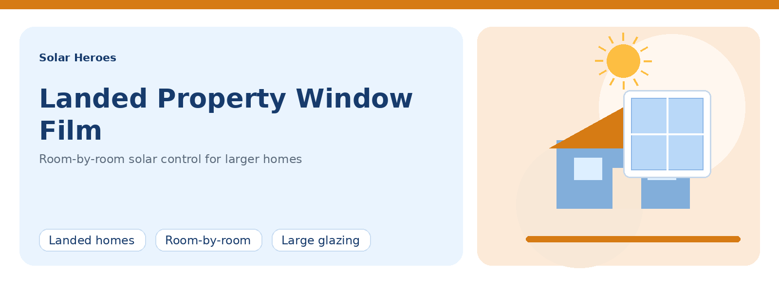 Solar Heroes window film service illustration 1